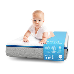 Colchón de minicuna viscoelástico Amori Comfort Plus Mini: Máxima Seguridad y Confort para tu Bebé